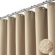 thumbnail image 1 of Dynamene Cortina de ducha verde salvia – Cortinas de ducha de tela gruesa con textura de gofre para baño, 256 g/m², juego de cortinas de baño de tela de poliéster con 12 ganchos de plástico, 72 ancho, 1 of 4