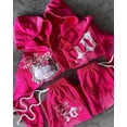 thumbnail image 2 of Conjunto de 2 piezas de sudadera con capucha y pantalón deportivo con cremallera de Tenthseries Y2K para mujer, estilo hip hop, gótico, con estampado de dibujos animados, sudadera, pantalón informal, 2 of 5