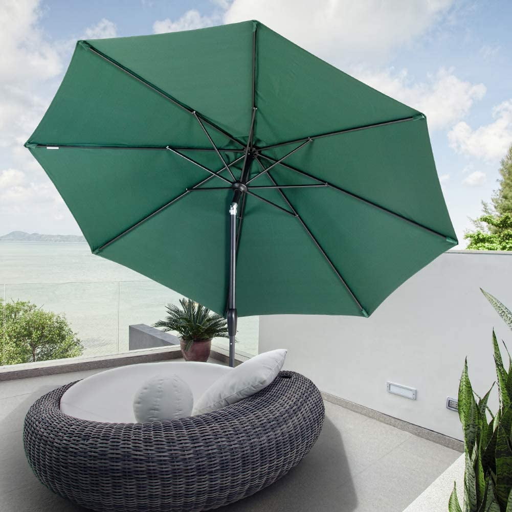 Tempera 9FT Push Botton Tilt patio umbrella