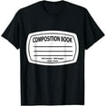 thumbnail image 1 of Composition Notebook Costume - Matching Group Halloween T-Shirt - White - XL, 1 of 3