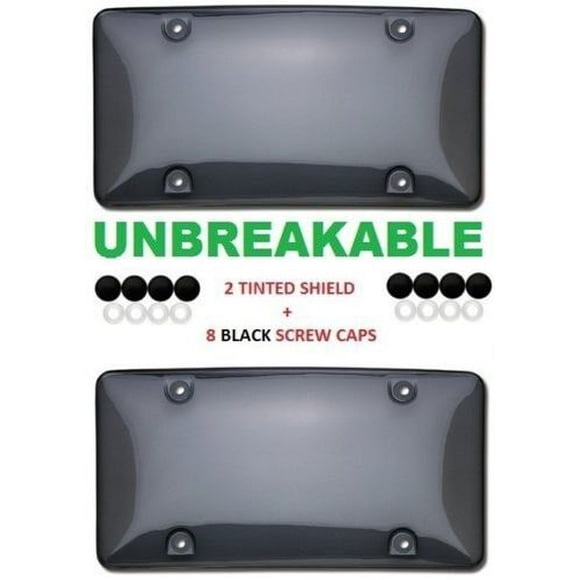 Tint License Plate Cover