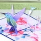 thumbnail image 5 of La tarjeta de felicitación de colibrí incluye sobre y etiqueta de nota Tarjeta navideña 3D para mamá JShteea Libre de BPA, 5 of 9