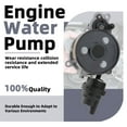 thumbnail image 4 of MITZONE Engine Water Pump Assembly compatible with 2017-2020 BMW X3 X4 230i 330i 430i 530i 530i xDrive 2.0L Turbo Replace 11518638026, 4 of 7