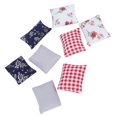 thumbnail image 4 of cojines de almohada simulados en miniatura para casa de muñecas, escala 1:12, para muebles, modelo de juguete, accesorio para sofá., 4 of 14