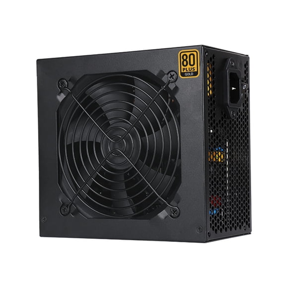 SAMA 650W Black Power Supply 80 Plus Gold FDB Silent Fan ECO Mode 12V PSU ATX Power Supply for All Graphics Cards Black 10 Year Warranty