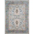 thumbnail image 1 of Momeni RUSTIRR-05TEL3351 Rustic Romance Turkish Machine Made Area Rug, Teal - 3 ft. 3 in. x 5 ft. 1 in., 1 of 1