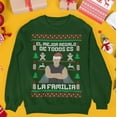 thumbnail image 2 of El Mejor Regalo De Todos Es La Familia Vin Fast Furious Latino Ugly Christmas Sweater | Diesel 3 Colors, 2 of 9