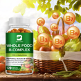 thumbnail image 3 of Cápsula De Complejo De Vitamina B (B12, B1, B2, B3, B5, B6, B7, B9, Ácido Fólico Y Biotina), Reduce El Estrés Y Favorece La Energía, El Apoyo Inmunológico Y El Sistema Nervioso, 240 Cápsulas, 3 of 7