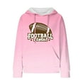 thumbnail image 4 of 1/4 Zip Pullover Women Winter Comfy Hooded Long Sleeve Mitten- Drop Shoulder with Pocket Graphic Hoodie Cotton Hoodies Sweatshirts(Hot Pink,S), 4 of 4