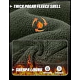 thumbnail image 4 of Pioneer Camp Men's Polar Fleece Sherpa Lined Jacket Warm Full Zip Up Thick Jacket Soft Outwear Winter Coat with Zipper Pocket, 4 of 6