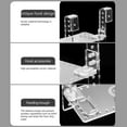 thumbnail image 3 of Raindrops Acrylic Turtle Ramp and Basking Platform for Turtle Tank with Decorative Terrarium Accessory, 3 of 8