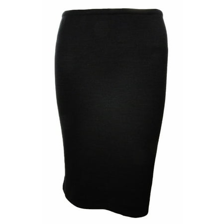 Zip Pencil Skirt - Sutton Studio Women's Back Zip Ponte Pencil Skirt (Small, Black)