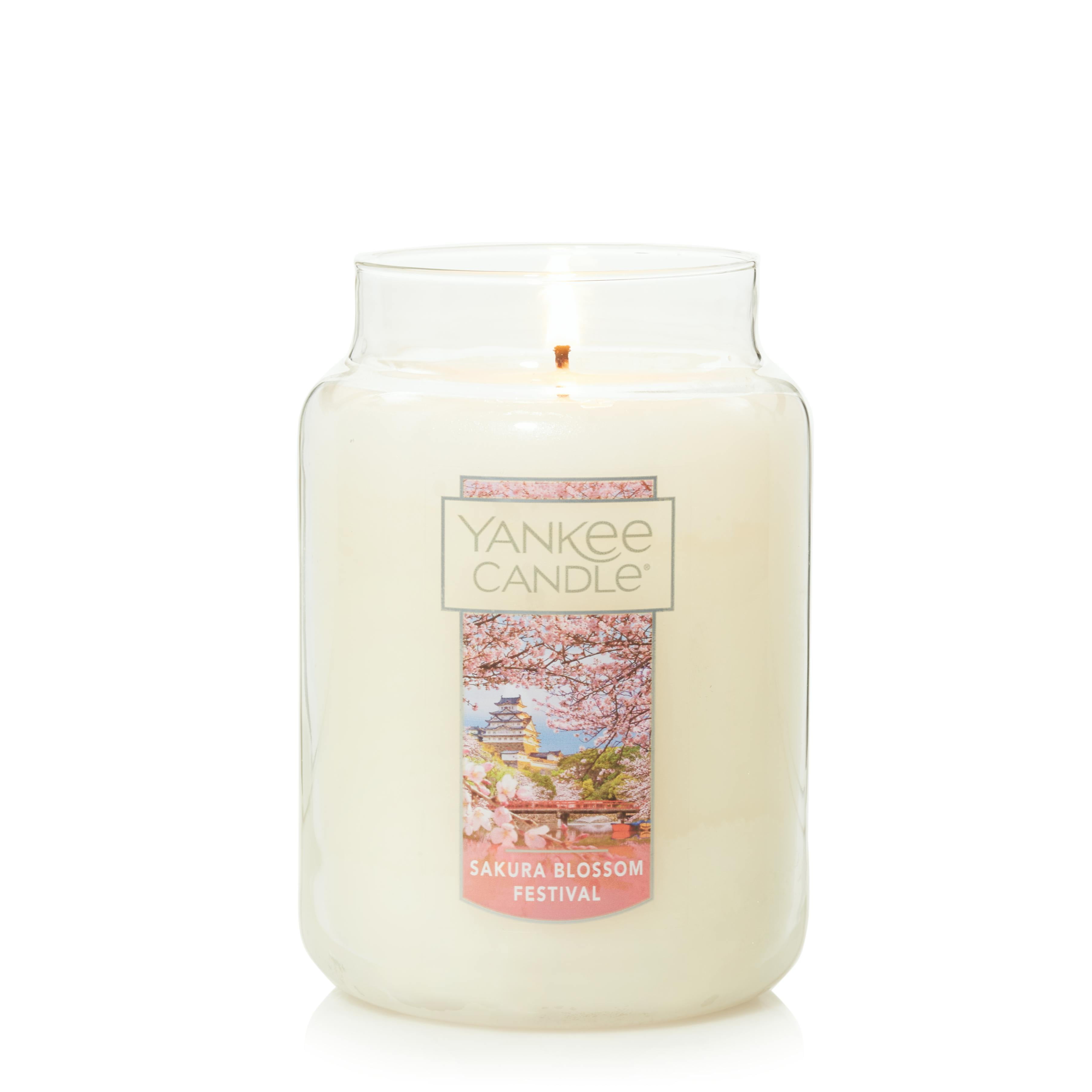 (4 pack) Yankee Candle Original Large Jar, Sakura Blossom Festival, 22 oz