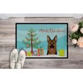 thumbnail image 2 of Carolines Treasures BB1583MAT Christmas Tree & German Shepherd Tapis Intérieur Ou Extérieur, 18 x 27, 2 of 4