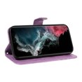 thumbnail image 3 of Decase Wallet Case for Samsung Galaxy S23 Ultra, Butterfly Wings PU Leather Flip Protective Phone Case with Wrist Strap for Samsung Galaxy S23 Ultra,Purple, 3 of 7
