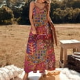 thumbnail image 3 of Mola De Panama Turtle Sleeveless Dress Loose Women's Dress Dresses Luxury Evening Dresses, 3 of 9