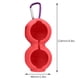 thumbnail image 2 of Estuche de silicona suave para pelotas de golf | Juego de 2 protectores con mosquetón para cinturón o bolso | Tamaño estándar para 2 pelotas de golf, 2 of 2