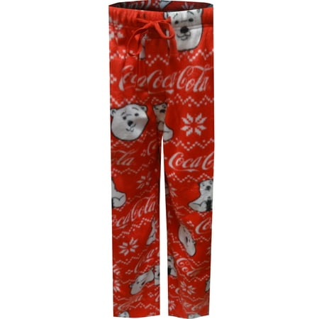 Coca Cola Polar Bears Red Minky Lounge Pants