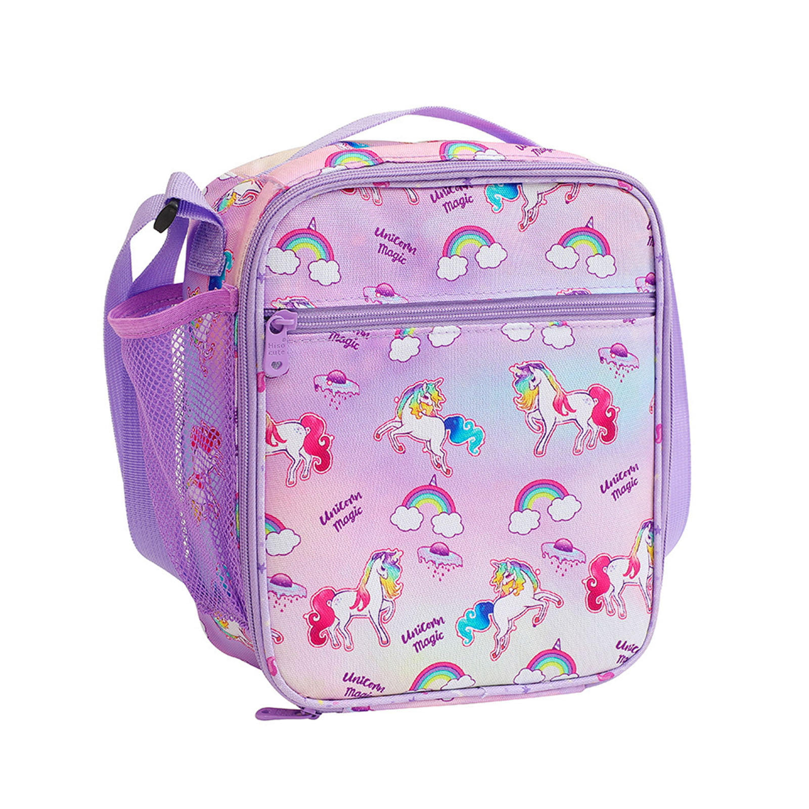 JOY2B Kids Lunch Bag - Insulated Unicorn Lunch Bag Kids with Water Bottle  Holder - Reusable Snack Ba…See more JOY2B Kids Lunch Bag - Insulated  Unicorn