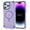 Purple, variant on Allytech Magnetic Case for iPhone 16 Plus, [Military Grade Drop Protection] [Compatible with MagSafe] Slim Translucent Soft TPU Frame Shockproof Anti-Scratch Rugged PC Back Shell - Purple