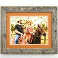 thumbnail image 5 of ArtToFrames 8" x 11" Real Reclaimed Barnwood 2.5 Inch Picture Frame, 8.5x11 inch Brown Wood Poster Frame (WOM-4660), 5 of 8