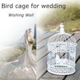 thumbnail image 1 of Birdcage Wishing Well Wedding Card Holder Bird Cage Bless Box Flowers Decor, 1 of 6