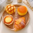 thumbnail image 3 of Pain Grillé Nourriture Simulation Créative Beignets Lentement Montants Jouets Anti-Stress à Presser Taquinerie pour Bureau, 3 of 5