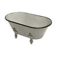thumbnail image 2 of Cheungs 5129L-GR Gray Decorative Metal Bathtub, 2 of 3