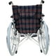 thumbnail image 3 of Silla de Ruedas Tapicería de Cuadros Magnimed MOD.OA4983 Asiento y Respaldo de Lona Descansa Brazos Tipo Escritorio Descansa Pies Abatibles Rin de Aluminio, 3 of 7
