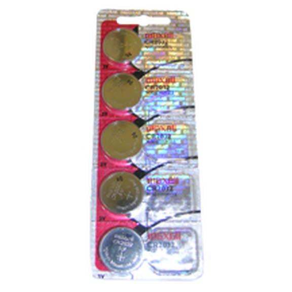 5X ECRELL 2032 LITHIUM 3V COIN BATTERY