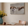 thumbnail image 4 of The Creation Of Adam Toilet Paper Humor Canvas Wall Art, Funny Bathroom Decor, Classic Art Parody Artwork For Bathroom, Powder Room, Guest Restroom, Ready To Hang 8*12inch(20*30cm), 4 of 6