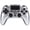 Silver Gray, variant on Wireless Controller Compatible with P4/P4 Slim/P4 Pro/Windows PC, Steel Black