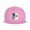 Pink, variant on Snapback Hat California America Flags Adjustable Flat Bill Brim Hat for Men Women Casual Wear Black