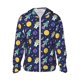 thumbnail image 1 of Balery Astronaut Corgi Sudadera ligera de manga larga con capucha y protección solar UPF 50+ para hombre y mujer, ideal para pesca y running-X-Large, 1 of 7