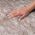 thumbnail image 3 of Addison Rugs Dream Shag Premium Machine Washable Transitional Horizontal Bars Burgundy Rectangle Rug, 3' x 5', 3 of 8