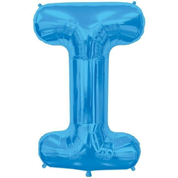 Loftus International KV-00282 34 in. Letter I Blue Balloon