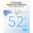 thumbnail image 6 of soundcore P31i Wireless Earbuds – Hi-Res Audio, Adaptive Noise Cancelling, 50H Battery Life, Fast Charging, IP55, Ultra-Portable – White, 6 of 7