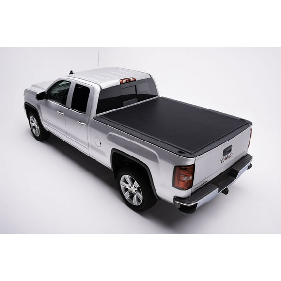 Enthuze Soft Roll Up Tonneau Cover For 2019-2024 Chevrolet Silverado, GMC Sierra 1500 6'5" Bed