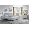 thumbnail image 4 of Acme Furniture Gaines Nightstand, Gray High Gloss Finish Composite Wood, Metal, 4 of 9