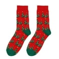 thumbnail image 4 of Utoimkio Funny Christmas Socks for Men & Women Cute Print Xmas Winter Crew Socks Cozy Breathable Unisex Winter Warm Cotton Socks Christmas Gifts, 4 of 4
