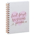 thumbnail image 2 of Eccolo Anything Is Possible Heart Notebook, 2 of 2