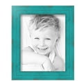 thumbnail image 2 of ArtToFrames 8" x 10" Turquoise Picture Frame, 8x10 inch Blue Wood Poster Frame (WOM-4588), 3 Pack, 2 of 7