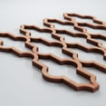 thumbnail image 4 of Ekena Millwork 7 3/8"W x 7 3/8"H x 3/8"T Extra Small Casablanca Decorative Fretwork Wood Wall Panels, Cherry, 4 of 6