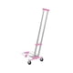 thumbnail image 1 of Carrito de mano plegable Strade Fareast Limited con soporte de carga fuerte Rosa 97cmx28cmx23cm, 1 of 8