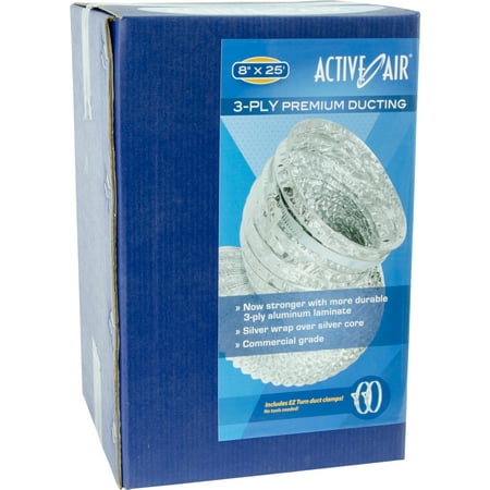 

Hydrofarm ACDC825P Active Air Premium Ducting 8 x 25 Degrees_Celsius to Volts Amps