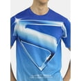 thumbnail image 4 of Superman, Men's & Big Men's Graphic T-Shirts, Blue Poster, Sizes S-3XL, 4 of 5