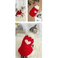 thumbnail image 4 of Pet Clothes, Cat Sweater Winter Warm Puppy Clothes Strawberry Knitwear Turtleneck Dog Sweaters for Cats Puppy, 4 of 5