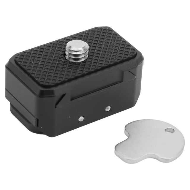 Base De Adaptador De Montaje De Liberación Rápida De Aluminio, Una Tecla Para Desbloquear La Interfaz De Montaje De La Cámara Base De Montaje De Liberación Rápida Material De Ccdes Quick Release Mount Adapter with Magnetic Action