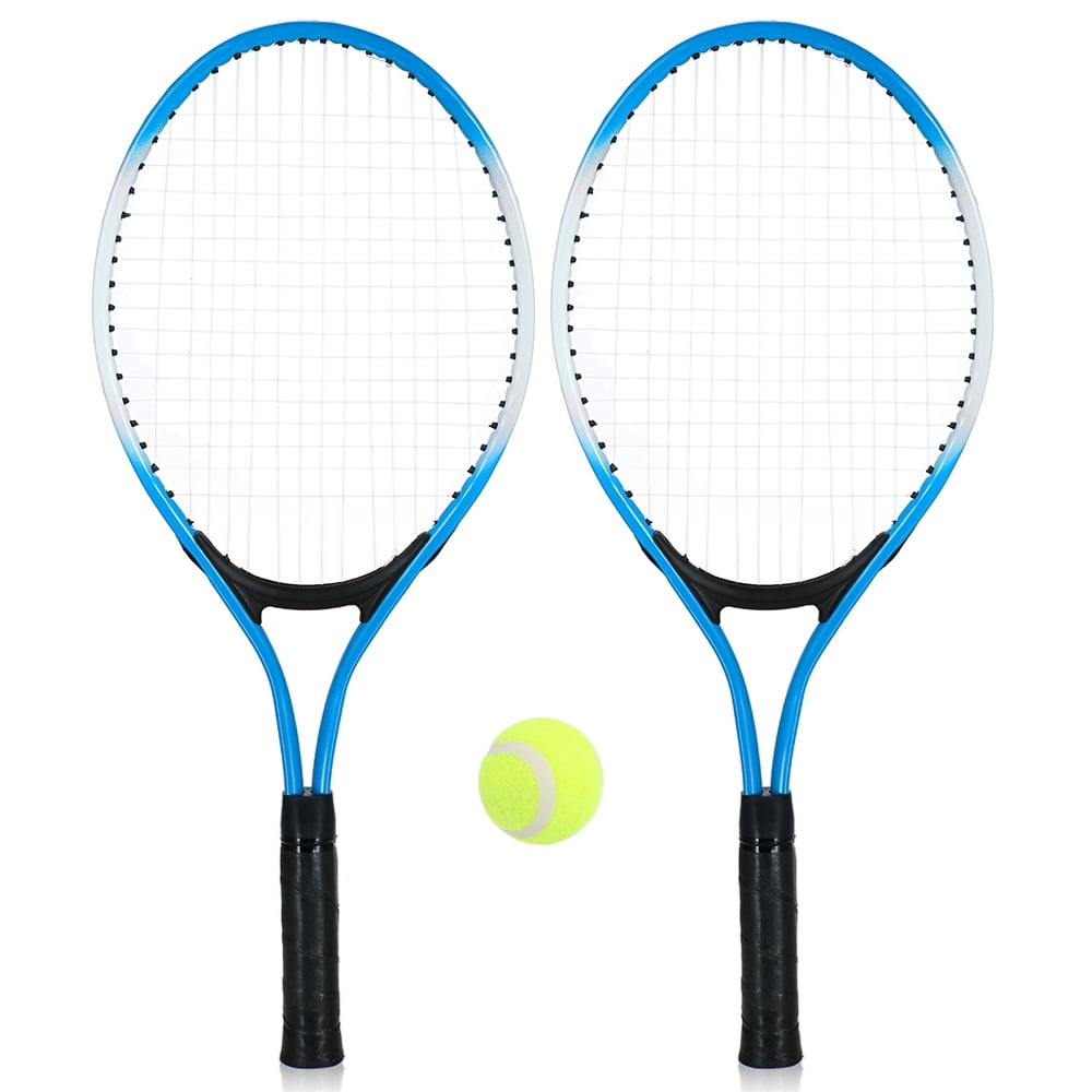 2Pcs Kids Tennis Racket String Tennis Racquets with 1 Tennis Ball and Cover N4T8 