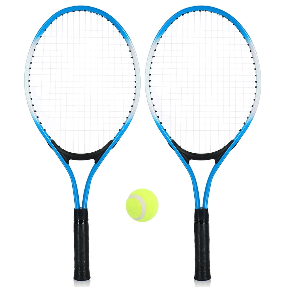 2Pcs Kids Tennis Racket String Tennis Racquets with 1 Tennis Ball and